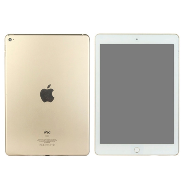 High Quality Dark Screen Non-Working Fake Dummy, Display Model for iPad Air 2(Gold)