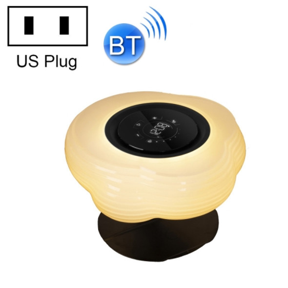 LZ-S2021 Creative Bedside Table Lamp with Wireless Charging & Bluetooth Speaker Function(US Plug)