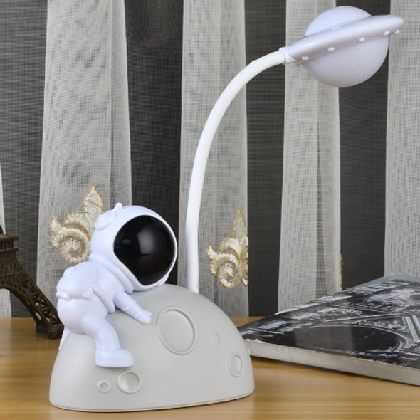 2 PCS HY048 Astronaut Student Eye Protection LED Desk Lamp(White)