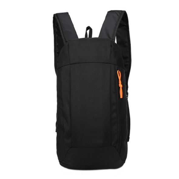 2 PCS 588 Multifunctional Lightweight Travel Backpack Leisure Backpack Folding Storage Bag(Black)