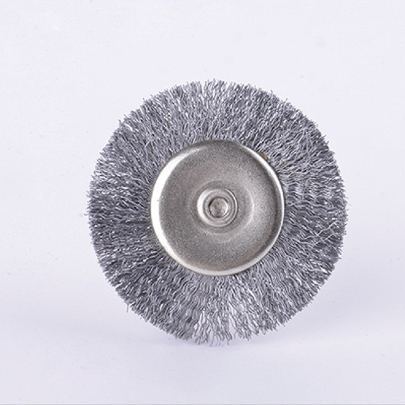 10 PCS Wire Brush Metal Descaling Polishing Brush To Remove Oxide Layer Flat Polishing Brush, Style:Flat 3×38MM