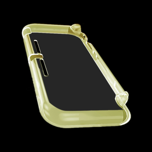 Transparent TPU Soft Protective Shell Drop Resistance for Nintendo Switch Lite(Yellow)