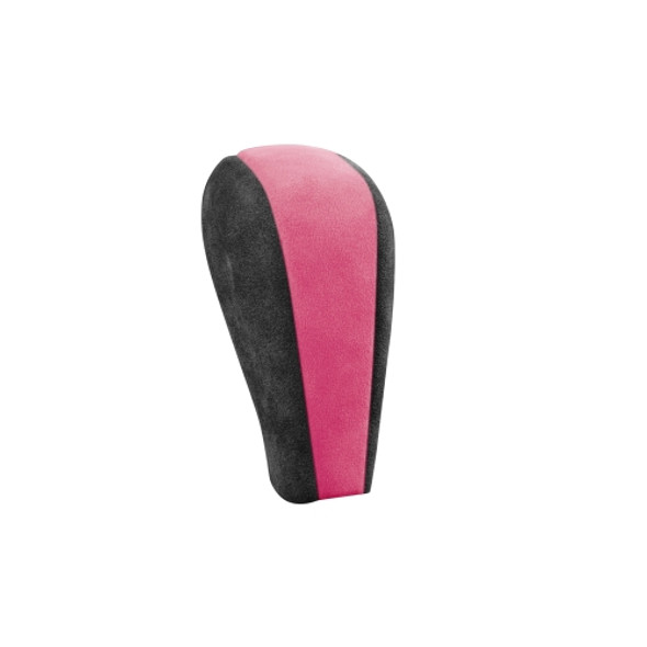 Car Suede Wrap Central Control Gear Panel Handle Cover for BMW Z4 / E89 2009-2015, Left and Right Drive Universal(Pink)