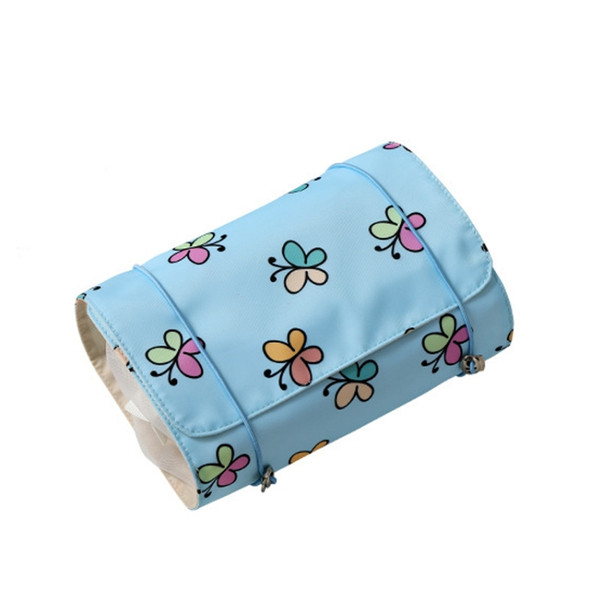 4 In 1 Multi-Function Cosmetics Storage Bag Removable Large Capacity Travel Convenient Cosmetic Bag Wash Bag, Colour: Upgrade Blue