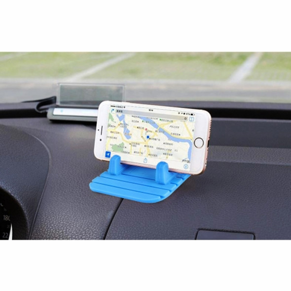 XIAOLIN XL-4006 Car Shockproof Anti-slip Mount Holder, For Most Tablet And  iPhone, Galaxy, Huawei, Xiaomi, Sony, LG, HTC, Google and other Smartphones(Blue)