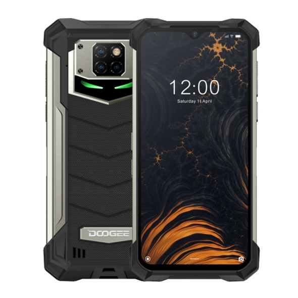 [HK Warehouse] DOOGEE S88 Pro Rugged Phone,  6GB+128GB, IP68/IP69K Waterproof Dustproof Shockproof, MIL-STD-810G, 10000mAh Battery, Triple Back Cameras Fingerprint Identification, 6.3 inch Android 10.0 MTK6771T Helio P70 Octa Core up to 2.0GHz, Netwo