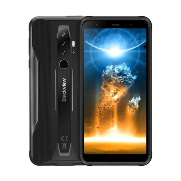 [HK Warehouse] Blackview BV6300 Pro Rugged Phone, 6GB+128GB, IP68/IP69K/MIL-STD-810G Waterproof Dustproof Shockproof, Quad Back Cameras, 4380mAh Battery, Fingerprint Identification, 5.7 inch Android 10.0 MTK6771T Helio P70 Octa Core up to 2.1GHz, OTG