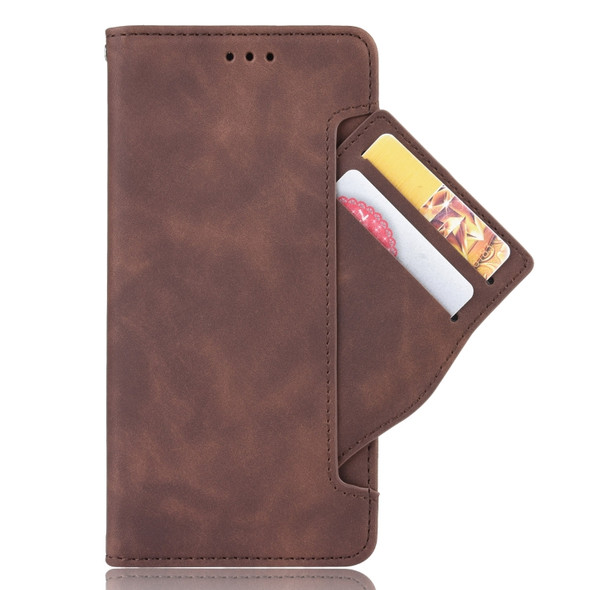 For Nokia G300 Skin Feel Calf Pattern Leather Phone Case(Brown)