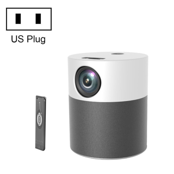 M1 Home Commercial LED Smart HD Projector, Specification: US Plug(Phone with Screen Version)