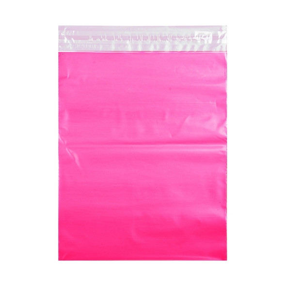 10000 PCS 40x55cm Custom Printed Thick Plastic Courier Bags with Your Logo for Products Packaging & Shipment(Pink)