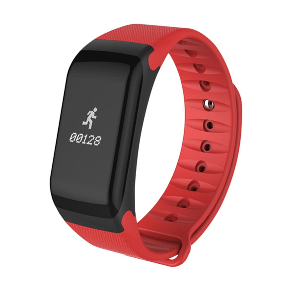 TLWT1 0.66 inch OLED Display Bluetooth Smart Bracelet, IP66 Waterproof, Support Heart Rate Monitor / Blood Pressure & Blood Oxygen Monitor / Pedometer / Calls Remind / Sleep Monitor / Sedentary Reminder / Alarm, Compatible with Android and iOS Phones