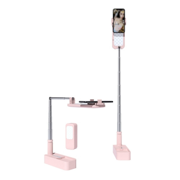 V6 360-Degree Rotating Double-Sided Light-Filling Live Bracket(Pink)