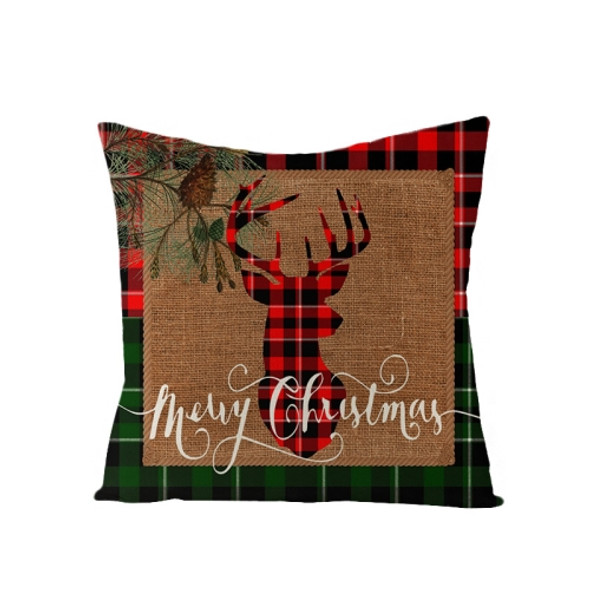 2 PCS Christmas Home Linen Pillowcase Without Pillowcore, Size: 45x45cm(JYM104-19)