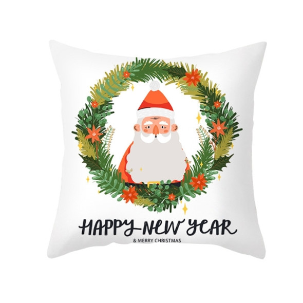 3 PCS Cartoon Christmas Pillow Case Home Office Sofa Cushion Cover Without Pillow Core, Size: 45x45cm(TPR303-22)
