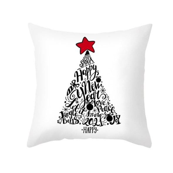 3 PCS Cartoon Christmas Pillow Case Home Office Sofa Cushion Cover Without Pillow Core, Size: 45x45cm(TPR303-15)