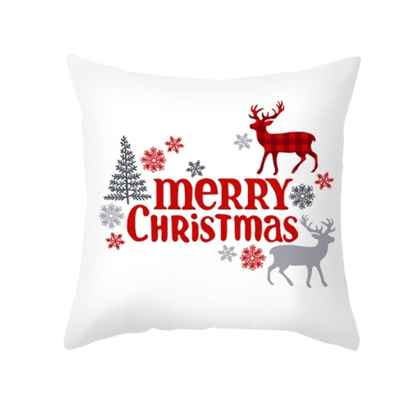 3 PCS Cartoon Christmas Pillow Case Home Office Sofa Cushion Cover Without Pillow Core, Size: 45x45cm(TPR303-6)