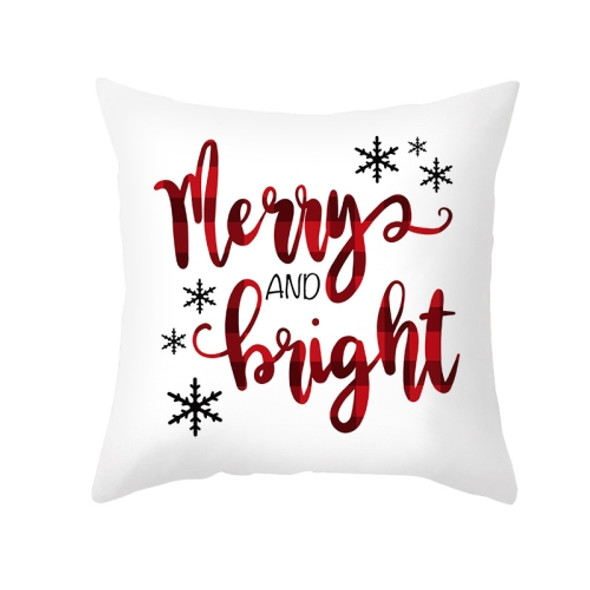 3 PCS Cartoon Christmas Pillow Case Home Office Sofa Cushion Cover Without Pillow Core, Size: 45x45cm(TPR303-4)