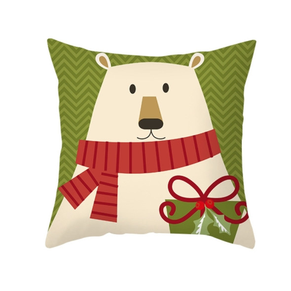 3 PCS Cartoon Christmas Pillow Case Home Office Sofa Cushion Cover Without Pillow Core, Size: 45x45cm(TPR303-36)