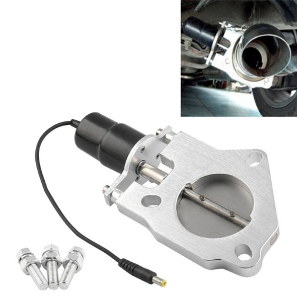 Universal Car 2.5 inch Stainless Steel Racing Electric Exhaust Cutout Valves Control Motor Kit