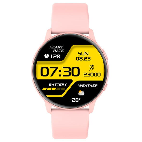 MX1 1.28 inch IP68 Waterproof Color Screen Smart Watch,(Pink)