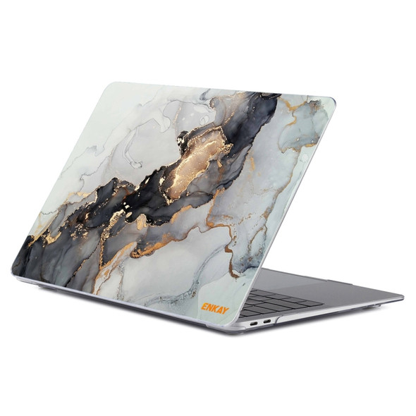 ENKAY Hat-Prince Streamer Series Laotop Protective Crystal Case For MacBook Air 13.3 inch A1932 2018(Streamer No.4)