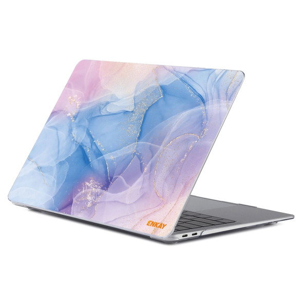 ENKAY Hat-Prince Streamer Series Laotop Protective Crystal Case For MacBook Pro 15.4 inch A1707 / A1990(Streamer No.2)
