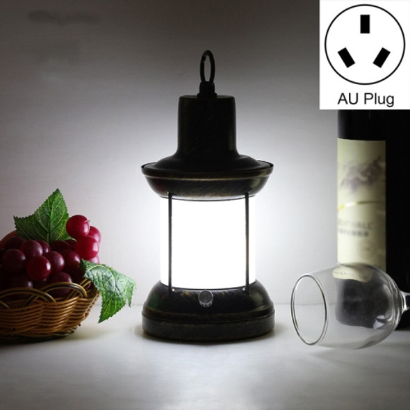 HT-TD1W33 Retro LED Charging Bar Decorative Atmosphere Lamp, Style:B-White Light(AU Plug)