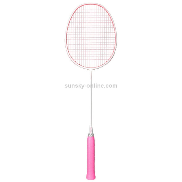 Original Xiaomi Dooot NEO80 Full Carbon Badminton Racket, Weight : 26 Pound (Pink + White)