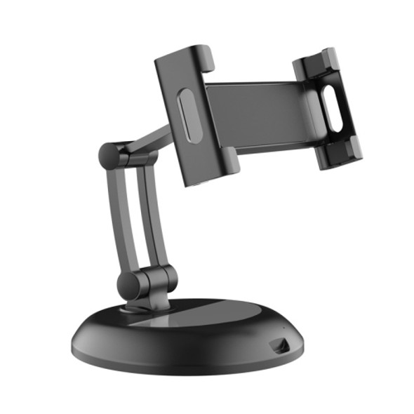 PB-45S Desktop Foldable Stand, For 5-12.9 Inch Mobile Phone/Tablet(Black)