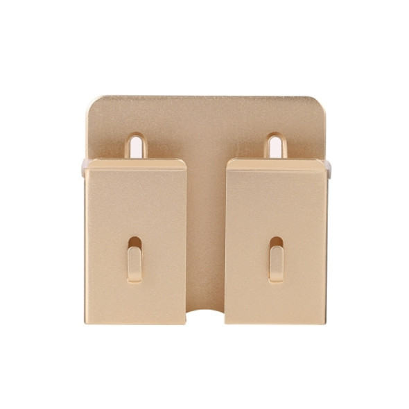SD-050 Wall Aluminum Alloy Mobile Phone Holder(Gold)