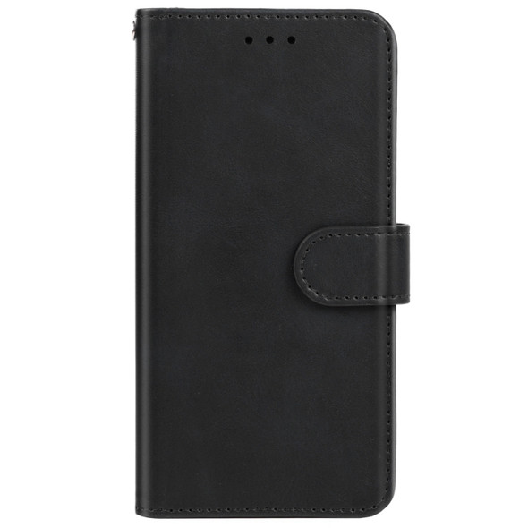 Leather Phone Case For Wiko T3(Black)