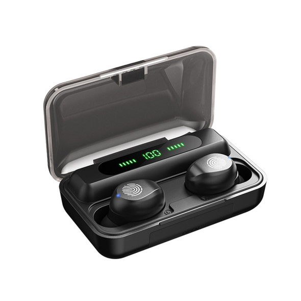 REMAX TWS-43 Digital Display True Wireless Stereo Bluetooth Earphone(Black)