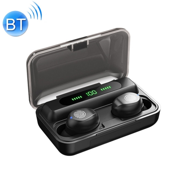 REMAX TWS-43 Digital Display True Wireless Stereo Bluetooth Earphone(Black)