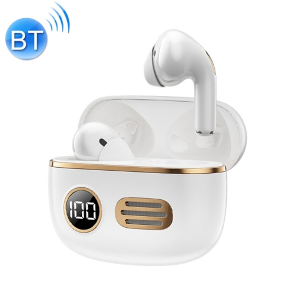 REMAX TWS-39 Retro True Wireless Music Bluetooth Earphone(White)