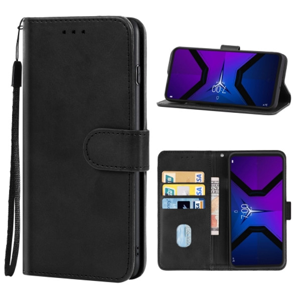 Leather Phone Case For Lenovo Legion Duel 2(Black)