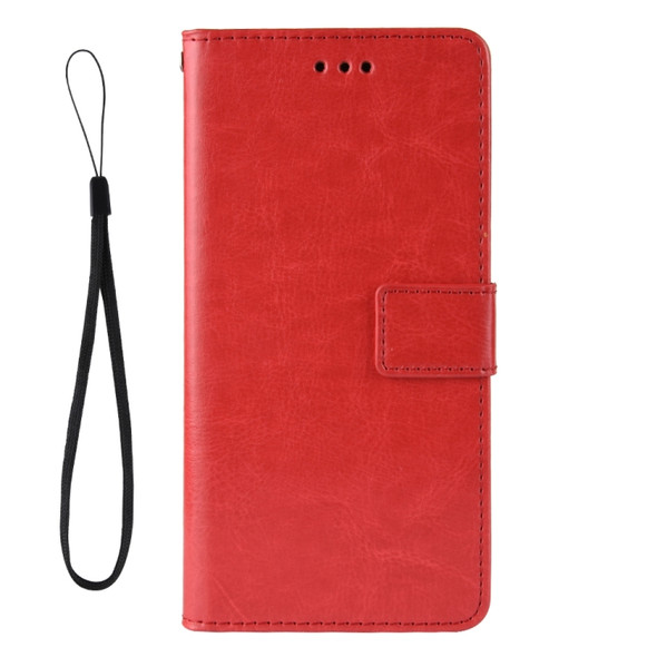 For Ulefone Note 6/ Note 6P Retro Crazy Horse Texture Leather Phone Case(Red)