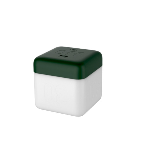 Square Flip Polyhedral Timing Night Light(Green)