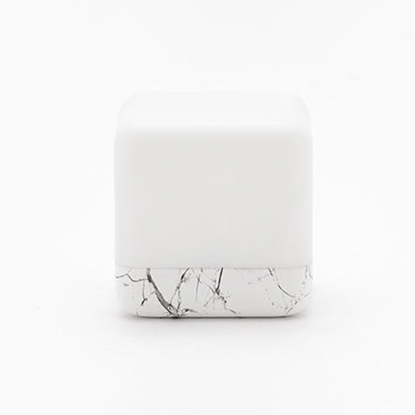 Square Flip Polyhedral Timing Night Light(White Marble Pattern)