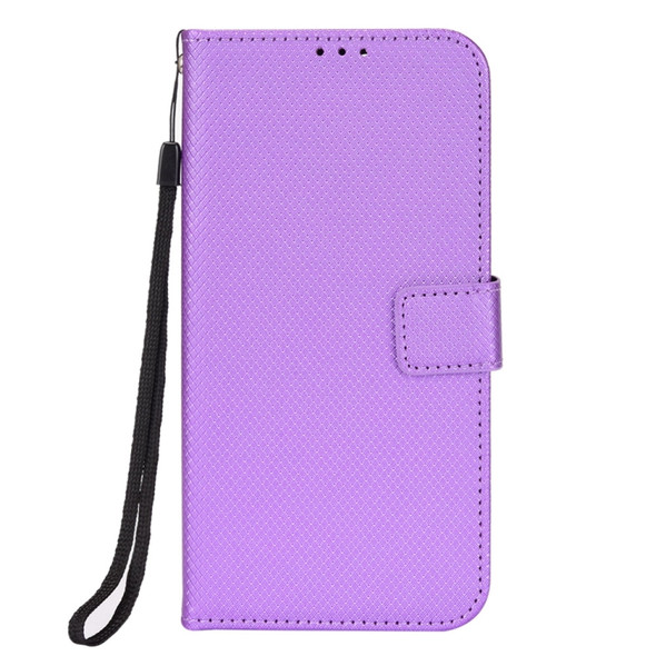 For Google Pixel 6 Diamond Texture Leather Phone Case(Purple)