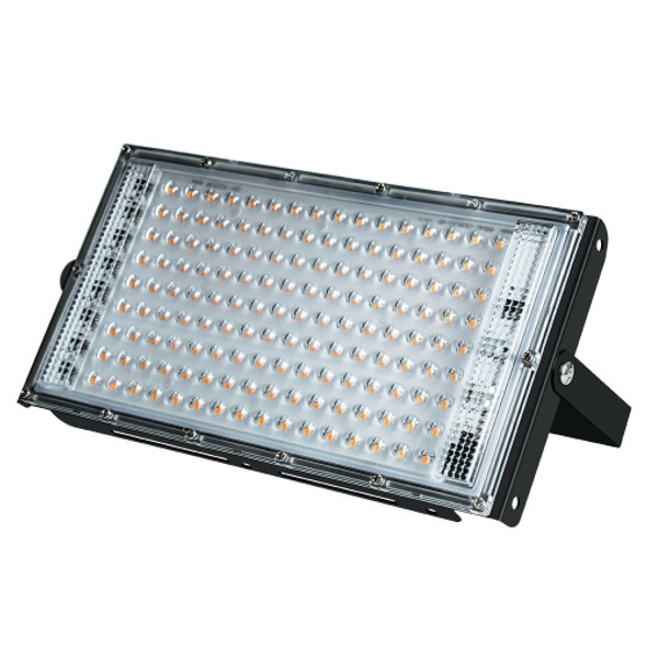 Waterproof LED Construction Site Flood Light, Specs: 200W 144 Beads (Warm White)