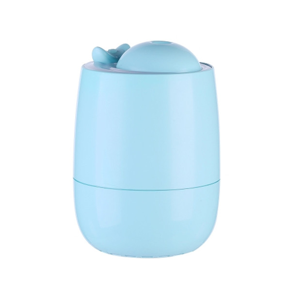 BD-918 3 in 1 Multi-Function USB Plug-In Fan Night Light Air Humidifier(Sea Blue)