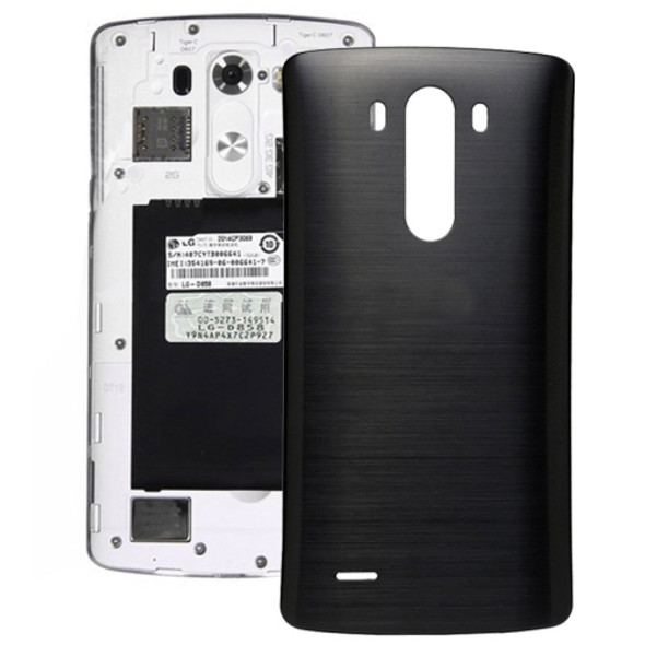 Original Back Cover with NFC for LG G3 (Black)