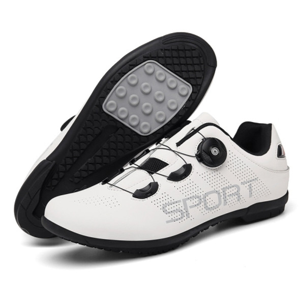 L90 Outdoor Bicycle Riding Assistance Shoes, Size: 45(Rubber-White)