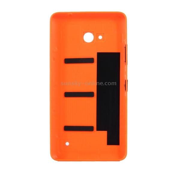 Frosted Surface Plastic Back Housing Cover for Microsoft Lumia 640 (Orange)