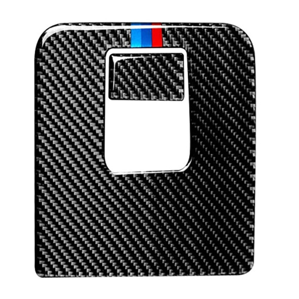 Car Carbon Fiber Storage Box Panel 3-color Decorative Sticker for BMW G01 X3 2018-2020 / G02 X4 2019-2020, Left and Right Drive Universal