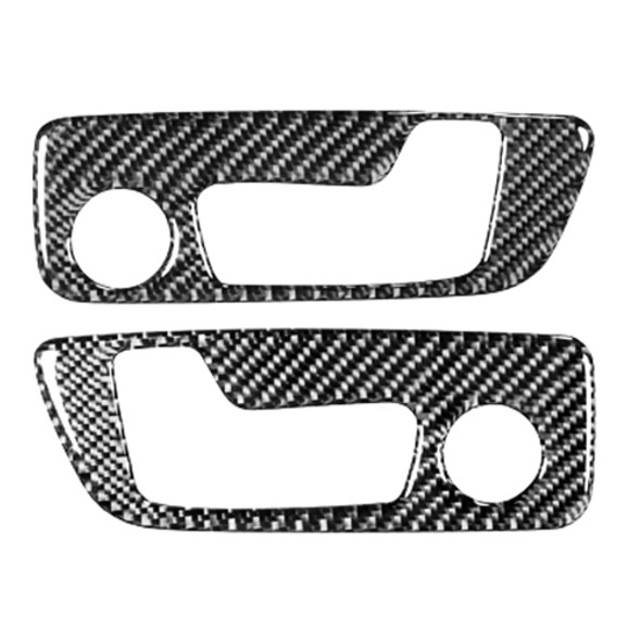 Car Carbon Fiber M High Performance Door Handle C Decorative Sticker for BMW G01 X3 2018-2020 / G02 X4 2019-2020, Left and Right Drive Universal