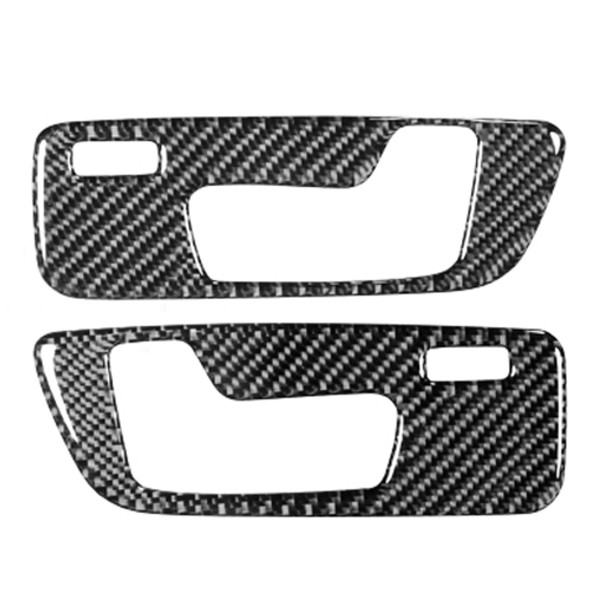 Car Carbon Fiber M High Performance Door Handle B Decorative Sticker for BMW G01 X3 2018-2020 / G02 X4 2019-2020, Left and Right Drive Universal