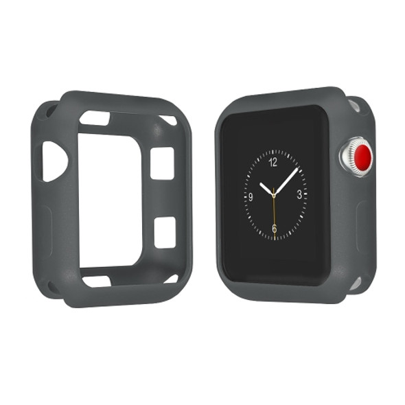 Frosted Protective Case For Apple Watch Series 6 & SE & 5 & 4 44mm(Dark Grey)