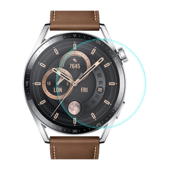 1 PC For Huawei Watch GT 3 46mm ENKAY Hat-Prince 0.2mm 9H 2.15D Curved Edge Tempered Glass Screen Protector Watch Film