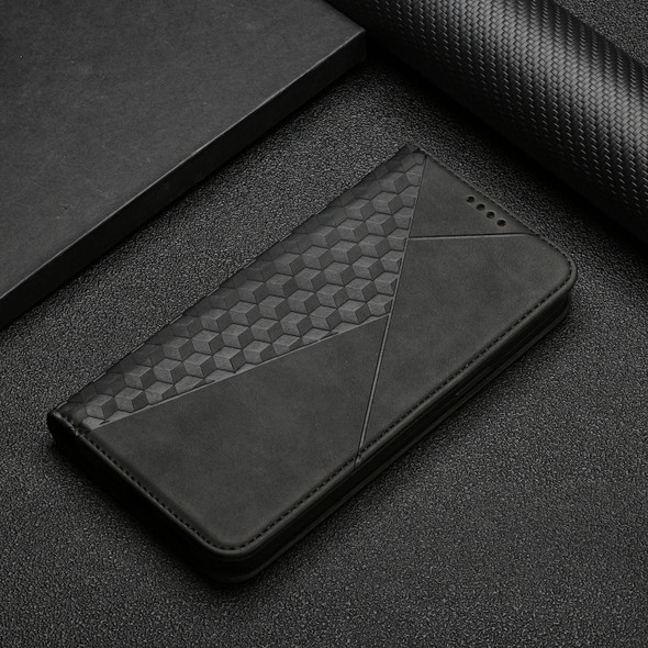 For Google Pixel 6 Pro Skin Feel Magnetic Leather Phone Case(Black)